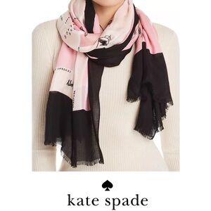 Kate Spade Black and Pink Women's Wrap